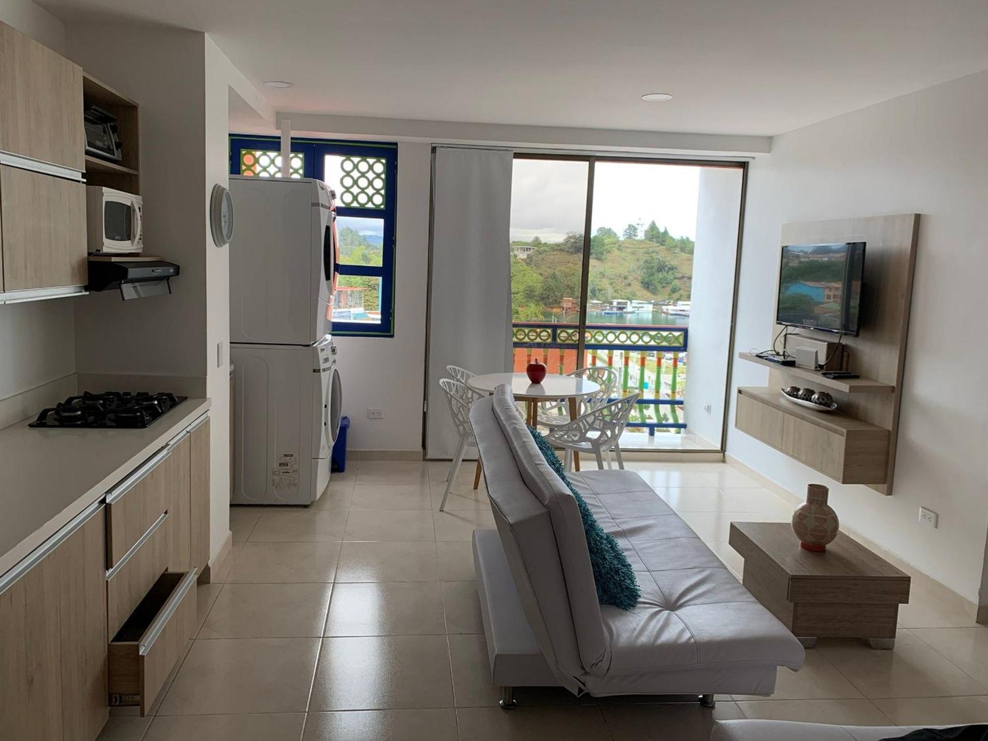 Apartamentos San Jose Vistal Al Lago, Cerca Del Parque. Guatape. Exterior foto